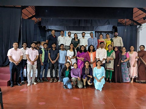 The Mind & Matter team alongside guests during the valedictory ceremony of the campaign in Madikeri.