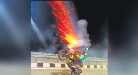 A screengrab from the video that has gone viral | Express