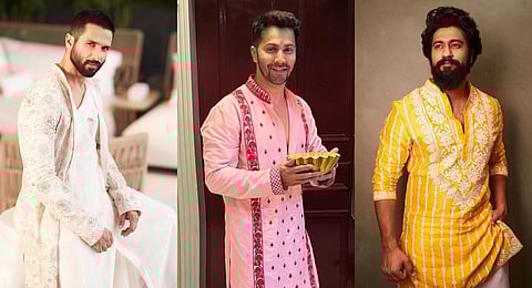 Shahid Kapoor, Varun Dhawan and Vicky Kaushal.