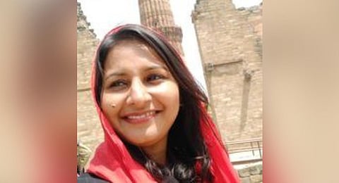 Mahila Congress leader Haseena Muneer (Twitter)