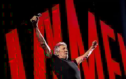 Roger Waters performs at Barclays Arena in Hamburg, Germany, on Sunday, May 7, 2023. (Photo | AP)