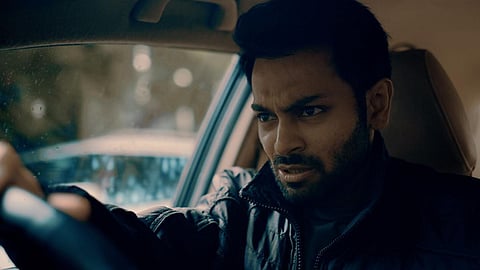 A still from actor-filmaker Rajath Rajanikanth's film 'The Survivor'. (Credits | IMdb)