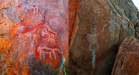 Late Neolithic age stone-art forms and ancient human burial ground sites discovered near Chakrala bodu in Boyalapalli village of Yerragondapalem mandal