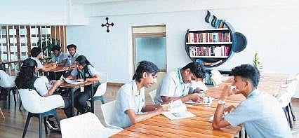Rooftop library brews campus chai pe charcha