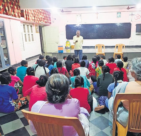 Till date, Navasanidhya has sheltered over 70 children suffering from HIV, and who are orphaned at a very young age, and ensure that they have a fulfilling life | Express