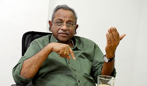 Director and cinematographer Shaji N Karun.