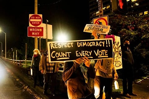 The Stockholm-based International Institute for Democracy and Electoral Assistance said 85 out of 173 countries surveyed had 'suffered a decline in at least one key indicator of democratic performance