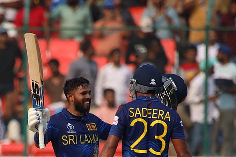 Kusal Mendis and Sadeera Samarawickrama. (Photo | Sri Loganathan Velmurugan)