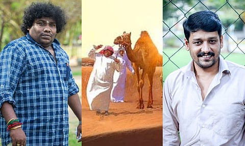Actors Yogi Babu (L) and Vidaarth (R) will join hands for Kuiko