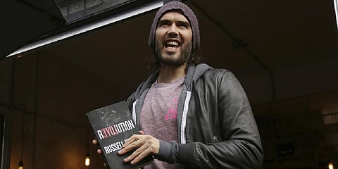 Comedian Russell Brand (Photo | AP)