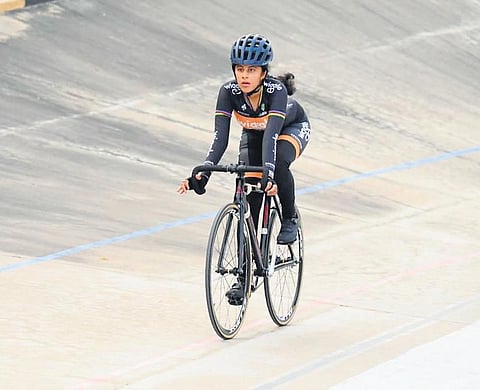 Akaknsha Satish will represent Telangana State in the under fourteen youth girls category