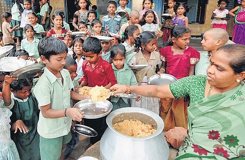 The food environment of our children is shaped by a complex interplay of factors including  economic status, food availability, accessibility, affordability and more. (Photo | Express)