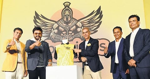 Urbanrisers Hyderabad Jersey launch pictures for Hyderabad Express | Vinay Madapu