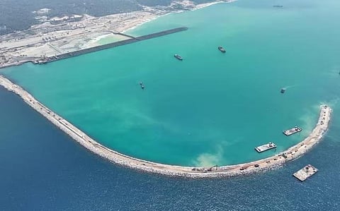 Vizhinjam International Seaport. (Photo | Express)
