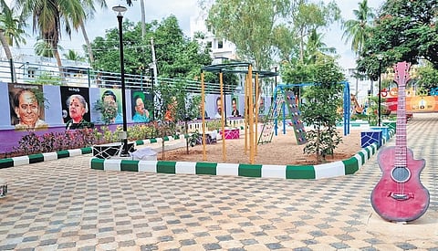 Giving musical touch, KMC to open SPB Memorial Park in a couple of days