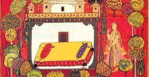 The Vipralabdha heroine found in Pahari masters