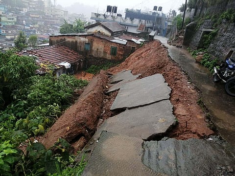 The havoc caused by the rains in Coimbatore.