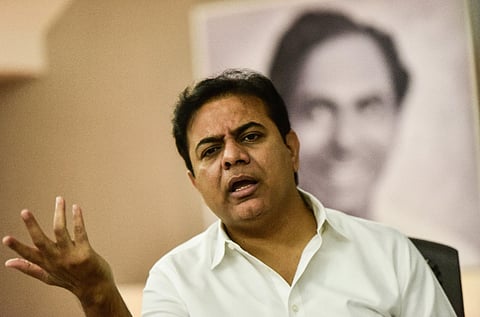 BRS working president K T Rama Rao 