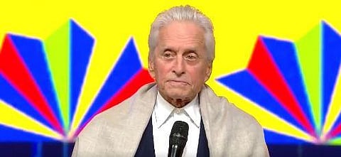 Hollywood star Michael Douglas. (Photo | Twitter)