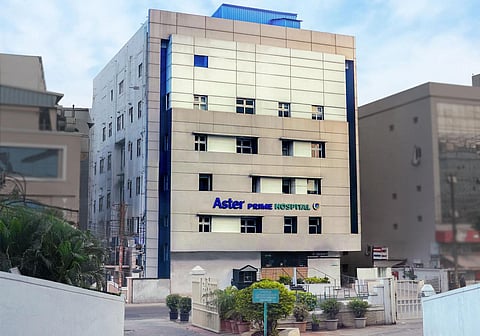 Aster Hospital in Ameerpet. (Photo | Aster Hospital website)