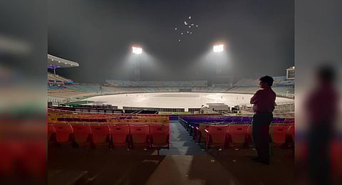 Grass chopped off, Bangladesh-Netherlands strip to be used