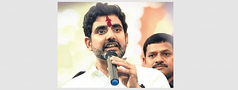 TDP national general secretary, Nara Lokesh