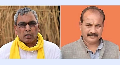 OP Rajbhar and Dara Singh Chouhan