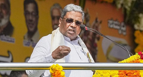 Karnataka Chief Minister Siddaramaiah. (Photo | PTI)