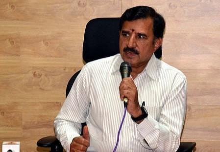 KS Rama Rao, Executive Officer (EO) of Sri Durga Malleswara Swamy Varla Devasthanam (Photo| EPS)