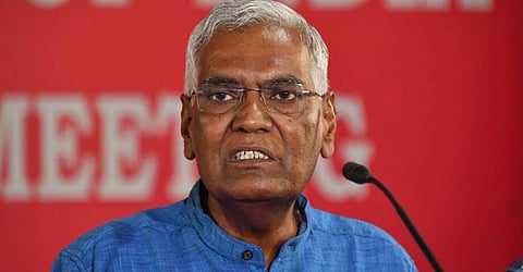 CPI general secretary D Raja.