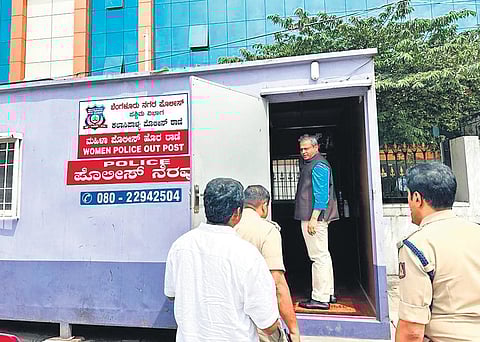 One of the Neravu cabins set up in the city for the safety of women | Express