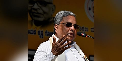 Karnataka Chief Minister Siddaramaiah.