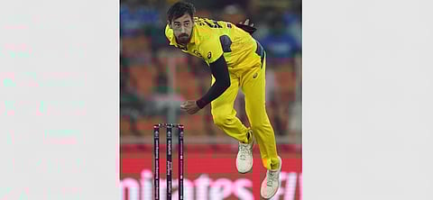 Mitchell Starc strikes!  (Photo | AP)