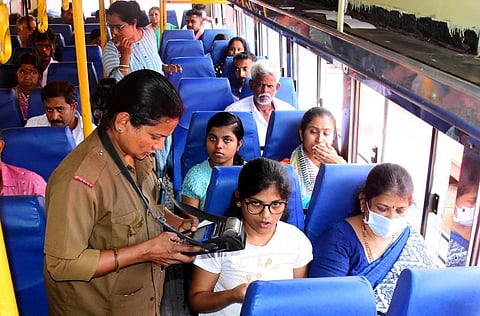 Shakti Scheme enables women to travel freely through KSRTC, BMTC, NWKRTC and KKRTC.