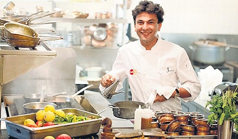 Indian celebrity chef Vikas Khanna. (File photo)