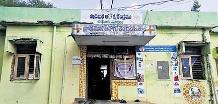 A file photograph of a flooded street in the Warangal West segment limits.