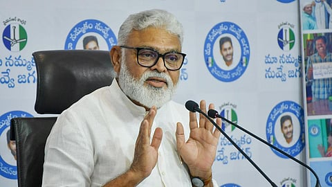 YSRCP Guntur district in-charge and former minister Ambati Rambabu