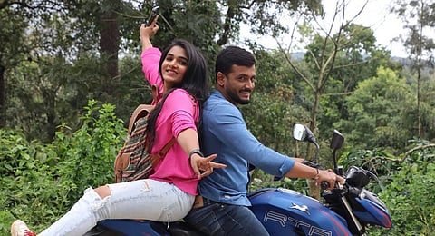 A still from the movie Ardambardha Prema Kathe. (Photo | Cinema express)