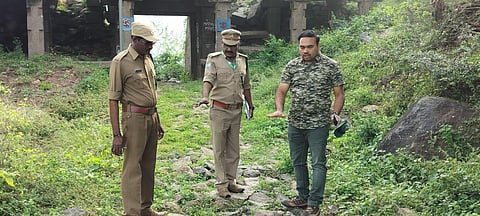 Palnadu district forest officer N Ramachandra Rao conducted a field inspection at Kondaveedu fort on Saturday | Express