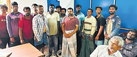 Sri Lankan navy has said that it has apprehended a total of 220 Indian fishermen and seized 33 of their “poaching trawlers” so far this year | Express