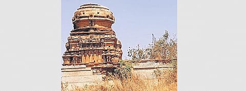 Vijayanagara Temple near Mallela village. Express