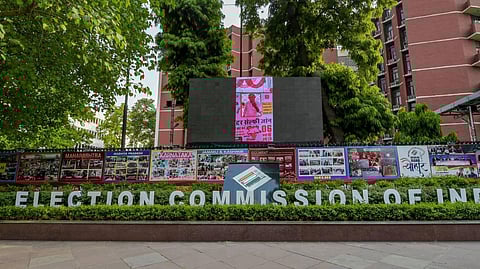 Election Commission of India office in New Delhi.