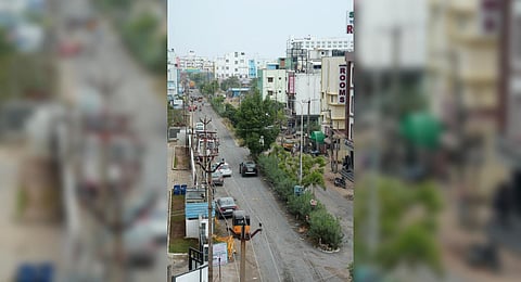 Heavily inundated after the floods, life returns to normalcy as water drains off the roads near Perumbakkam | Express