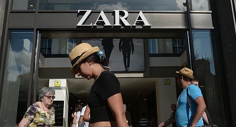 The Spanish fashion brand Zara has pulled advertising images that to some appeared to reference Israel’s war against Hamas in Gaza.(Photo | AP)