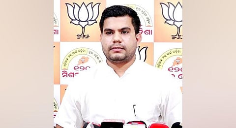 BJP spokesperson Anil Biswal. (Photo | Twitter)