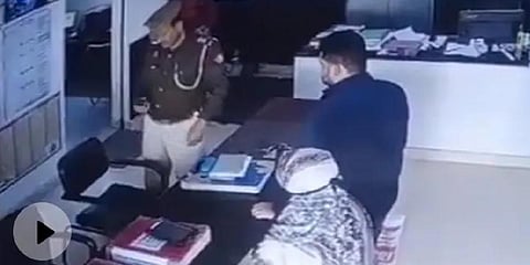 Ishrat Jahan succumbed to her injuries after being shot in the head at point-blank range by Sub-Inspector Manoj Sharma in Aligarh, Uttar Pradesh. (Photo | Screengrab @Twitter)