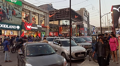 The city is seeing a rapid rise in vehicular and human population