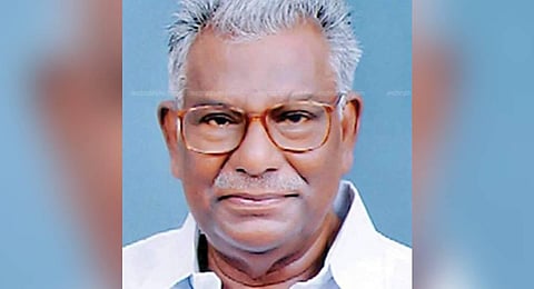 Veteran Congress leader K P Viswanathan.