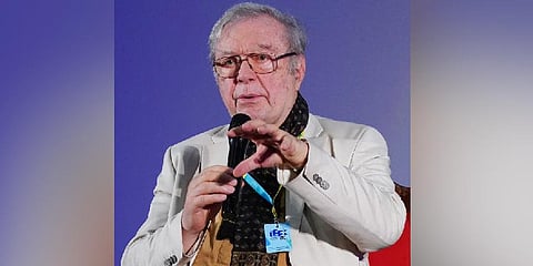 Polish filmmaker Krzysztof Zanussi