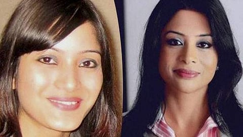 Sheena Bora (L) and Indrani Mukerjea (R) 